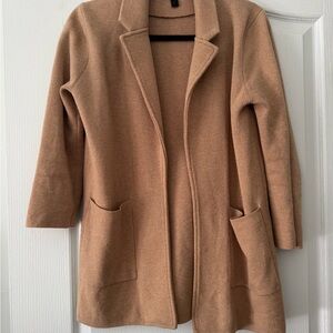 J.Crew Camel Knit Blazer